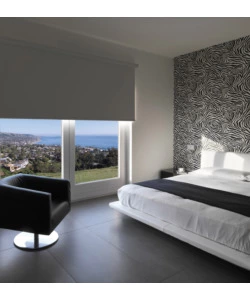 TENDA A RULLO ROLL-UP  OSCURANTE GRIGIO GRAFITO, 60X180 CM