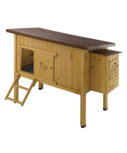 CASETTA POLLAIO PER GALLINE IN LEGNO "HEN HOUSE 30", 162X100X110 CM - FERPLAST