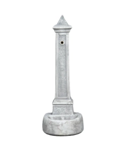 FONTANA DA GIARDINO VEDOVELLA KAM "LECCE" ANTICATO GRIGIO 36X46X100 CM
