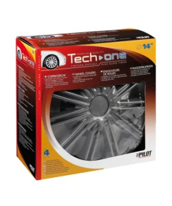 COPRICERCHI PER AUTO NERO DARK - Ø 14"  31516