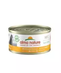 LATTINA DA 70 GR. CON PETTO DI POLLO,  ALIMENTO UMIDO PER GATTI.