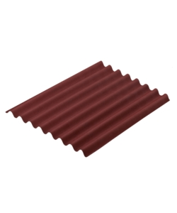 LASTRA ONDULATA BITUMINATA DA COPERTURA ONDULINE "EASYLINE" ROSSO 100X76 CM