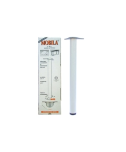 KIT GAMBE TAVOLO 4 PZ. Ø 60 - H.710 MM. BIANCO