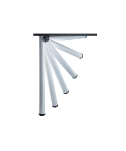 GAMBA "CLICK" ALLUMINIO MILLERIGHE Ø 50 - H.705 MM. ALLUMINIO MILLERIGHE