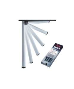 KIT GAMBE PIEGHEVOLI "CLICK" Ø 50 - H.705 MM. ALLUMINIO MILLERIGHE