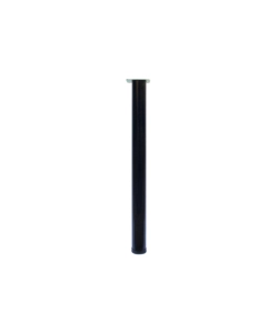 GAMBA TAVOLO TONDA Ø 60 - H.710 MM. NERO
