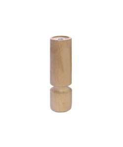 PIEDINO IN LEGNO SERIE "BIRILLO" - Ø 40 - H.180 MM. - GREZZO