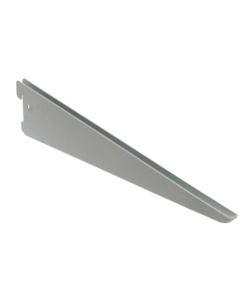 REGGIMENSOLA AD "U" - 37 CM. - ALLUMINIO GRIGIO METALLIZZATO