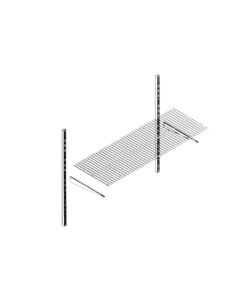RIPIANO IN FILO - 80 X 30 CM. - BIANCO
