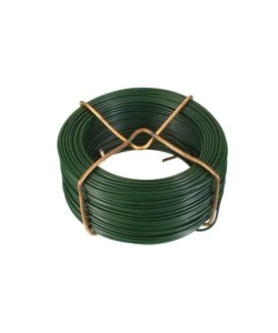 FILO DI FERRO ZINCATO RIVESTITO PVC VERDE Ø 1,0 MM. - 60 MT.