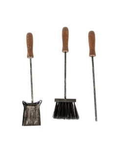 SET ACCESSORI TRESPOLI MINI PER CAMINO