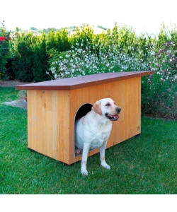 CUCCIA PER CANI DA ESTERNO "BAITA 120" IN LEGNO, 140X85,5X87 CM - FERPLAST