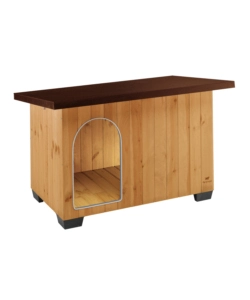 CUCCIA PER CANI DA ESTERNO "BAITA 120" IN LEGNO, 140X85,5X87 CM - FERPLAST