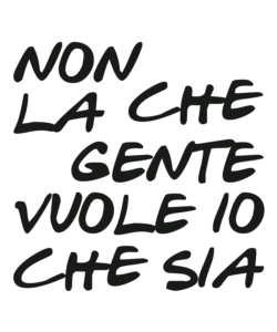 STICKERS M WORDS UP IO SONO - DECORO CREARREDA.