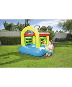 GIOCO GONFIABILE PER BAMBINI DA ESTERNO/INTERNO BESTWAY 140X140X146 CM