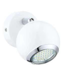 FARETTO A LED DA PARETE "BIMEDA" IN ACCIAIO 2,5 WATT 240 LM