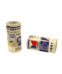 ROTOLO CARTA ABRASIVA PER VERNICI E STUCCHI GRANA 180