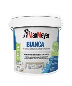 Pittura murale lavabile Max Meyer "Bianca" bianco 14 lt