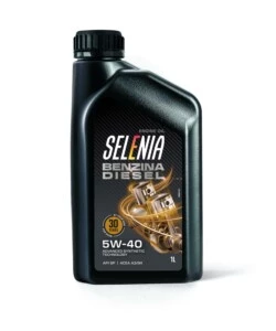 OLIO MOTORE BENZINA DIESEL 5W-40 SELENIA 1 LT