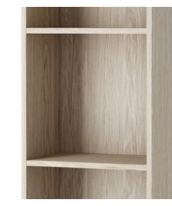 SET DI 2 RIPIANI PER LIBRERIA  - TINTA QUERCIA