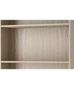 SET DI 2 RIPIANI PER LIBRERIA - TINTA QUERCIA