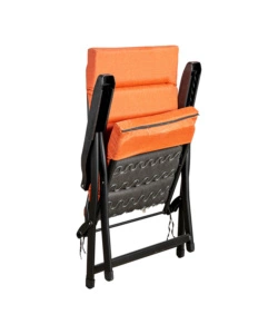 SEDIA DA ESTERNO PIEGHEVOLE RECLINABILE "BOMBER SICILIA" TERRACOTTA 122X60X61 CM