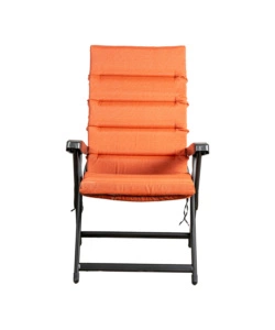 SEDIA DA ESTERNO PIEGHEVOLE RECLINABILE "BOMBER SICILIA" TERRACOTTA 122X60X61 CM