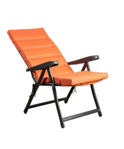 SEDIA DA ESTERNO PIEGHEVOLE RECLINABILE "BOMBER SICILIA" TERRACOTTA 122X60X61 CM