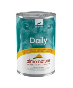 LATTINA DA 400 GR. CON POLLO, ALIMENTO UMIDO PER CANI.