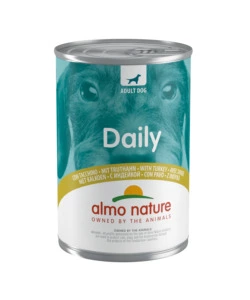 LATTINA DA 400 GR. CON TACCHINO, ALIMENTO UMIDO PER CANI.