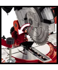 TRONCATRICE PER LEGNO EINHELL "TC-MS 2112" 1400 WATT DIAMETRO LAMA 210 MM