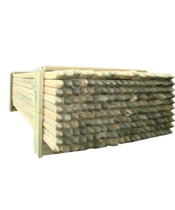 PALO DA ESTERNO CON PUNTA 2,8X2,8X200 CM