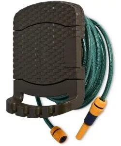 PORTATUBO DA PARETE COMPLETO DI TUBO DA 15 METRI E SET RACCORDI - TOOMAX