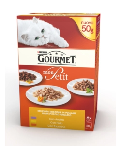 GOURMET MON PETIT POLLAME ANATRA/POLLO/TACCHINO.