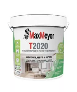 PITTURA MURALE TRASPIRANTE MAX MEYER "T2020" BIANCO 14 LT