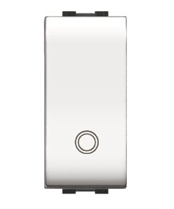 PULSANTE UNIPOLARE SERIE MYLIFE 16A - BIANCO.
