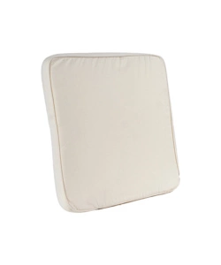 CUSCINO PER SEDIA DA ESTERNO COLOR ECRU CON SCHIENALE