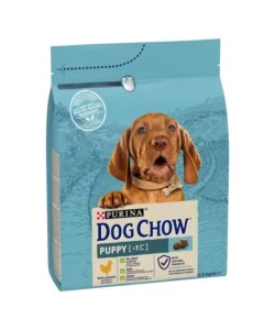 CROCCHETTE PER CANI PURINA "DOG CHOW" CUCCIOLO DI TUTTE LE TAGLIE CON POLLO 2,5 KG