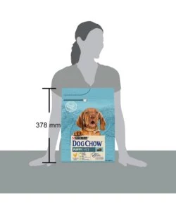 CROCCHETTE PER CANI PURINA "DOG CHOW" CUCCIOLO DI TUTTE LE TAGLIE CON POLLO 2,5 KG