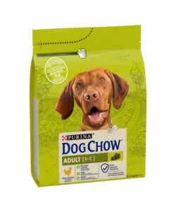 CROCCHETTE PER CANI PURINA "TONUS DOG CHOW" ADULTO DI TUTTE LE TAGLIE CON POLLO 2,5 KG