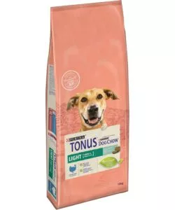 CROCCHETTE PER CANI PURINA "TONUS DOG CHOW" ADULTO DI TUTTE LE TAGLIE CON TACCHINO 14 KG
