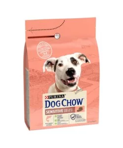 CROCCHETTE PER CANI PURINA "TONUS DOG CHOW" ADULTO DI TUTTE LE TAGLIE CON SALMONE SENSITIVE 2,5 KG