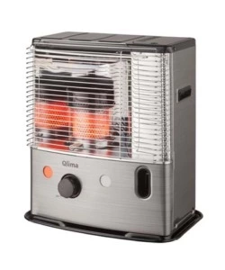 STUFA A COMBUSTIBILE LIQUIDO PORTATILE QLIMA "R 7127" NERO 2,7 KW