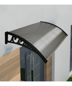PENSILINA IN POLICARBONATO ALVEOLARE EUROGARDEN NERO 150X100 CM