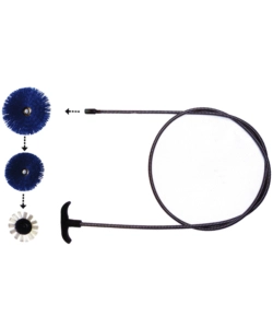 KIT SPAZZACAMINO PER STUFA PELLET