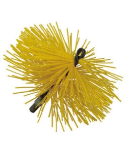 SCOVOLO AD ELICA PER CANNA FUMARIA NYLON CON FILETTO 12 MM 4 FILI, 250 MM.