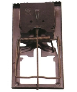 TRAPPOLA PER TOPI "KILLER" A MOLLA GRANDE IN ACCIAIO, 165X90X20 MM