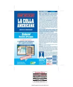 COLLA AMERICANA PER ESTERNI, 450 GR - SARATOGA