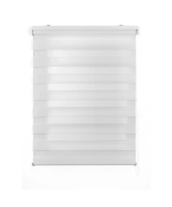TENDA A RULLO "DUOLUX" BIANCO, 120X250 CM