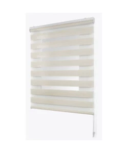TENDA A RULLO "DUOLUX" BIANCO, 80X180 CM